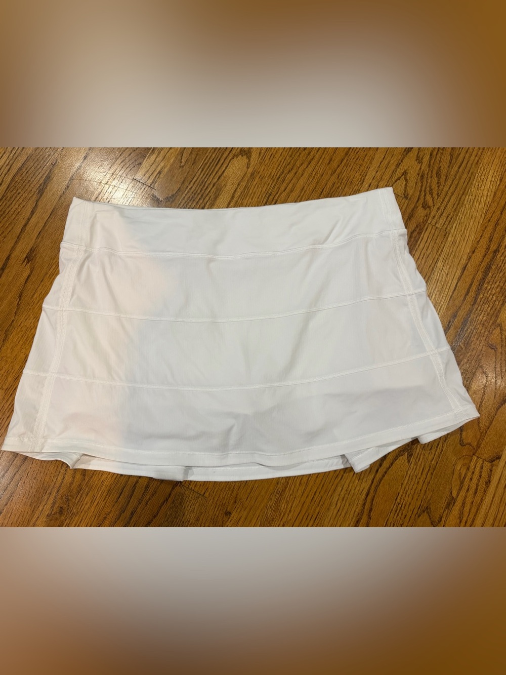 lululemon athletica White Athletic Skort Sz 14 T